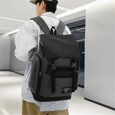 NevoMart trendy large-capacity travel backpack for men, women, and students