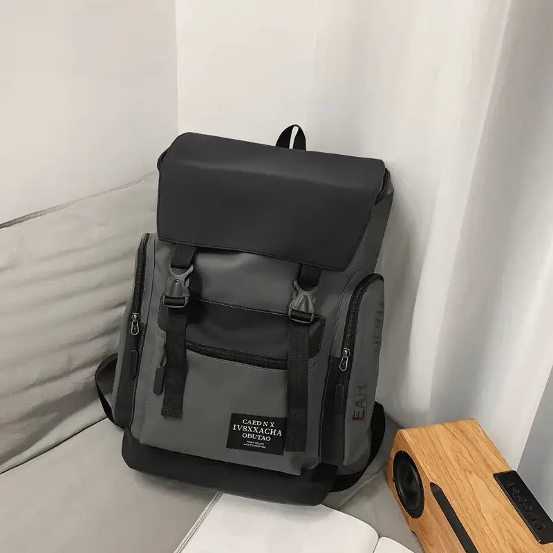 NevoMart trendy large-capacity travel backpack for men, women, and students