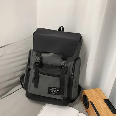 NevoMart trendy large-capacity travel backpack for men, women, and students