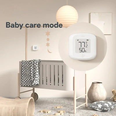 NevoMart Smart WiFi Zigbee Temperature and Humidity Sensor with LCD Display