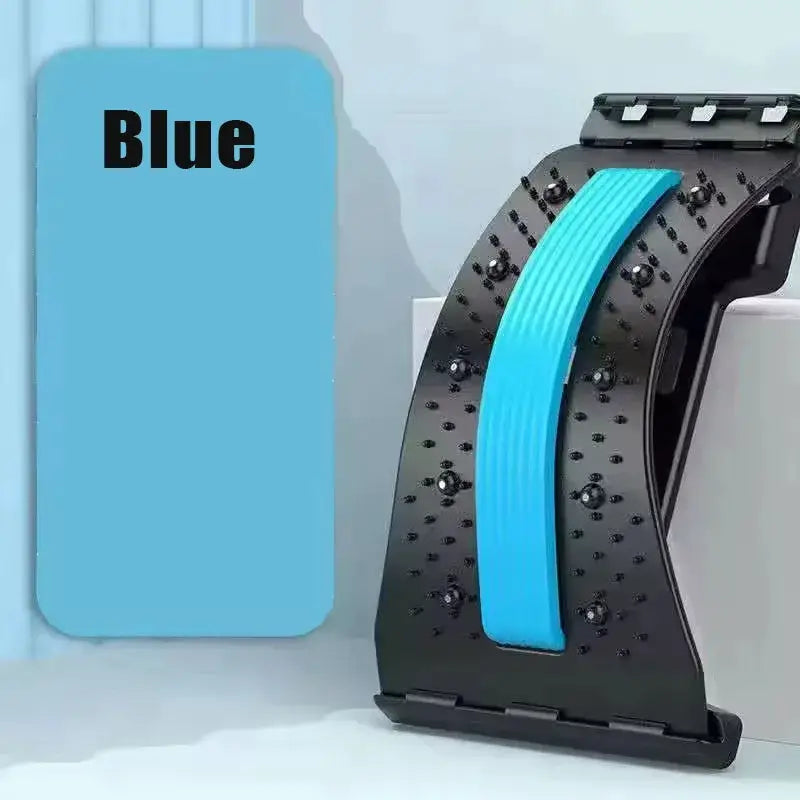 NevoMart Back Massager Lumbar Support Spine Pain Relief Stretcher