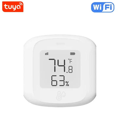 NevoMart Smart WiFi Zigbee Temperature and Humidity Sensor with LCD Display