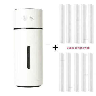 NevoMart 260ml Wireless USB Rechargeable Air Humidifier and Ultrasonic Aromatherapy Diffuser