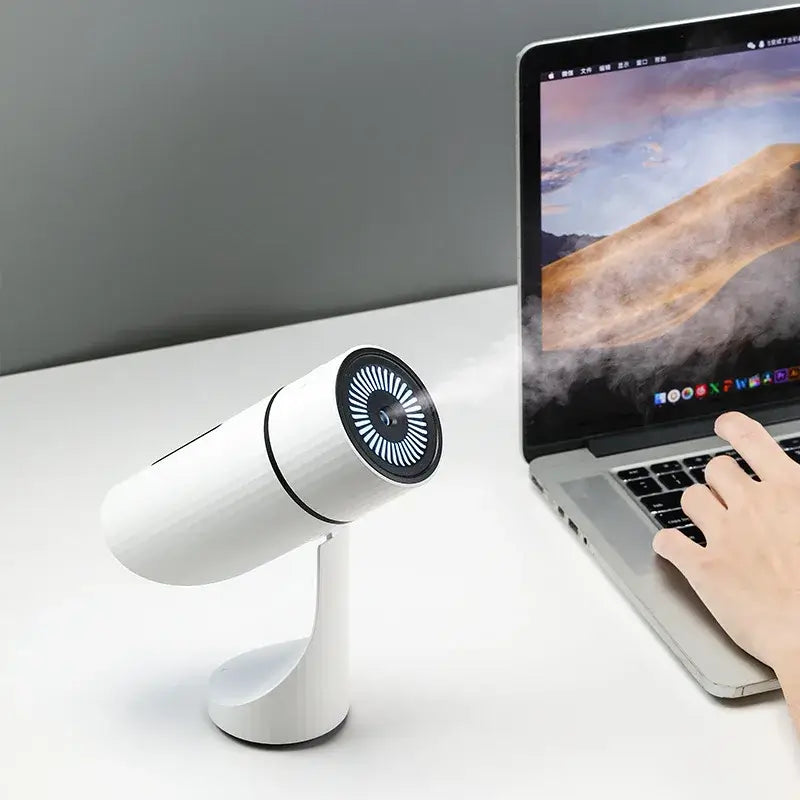 NevoMart 260ml Wireless USB Rechargeable Air Humidifier and Ultrasonic Aromatherapy Diffuser