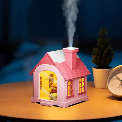 NevoMart 500ml USB Air Humidifier with LED Light for Bedroom and Office