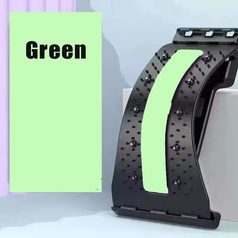 NevoMart Back Massager Lumbar Support Spine Pain Relief Stretcher