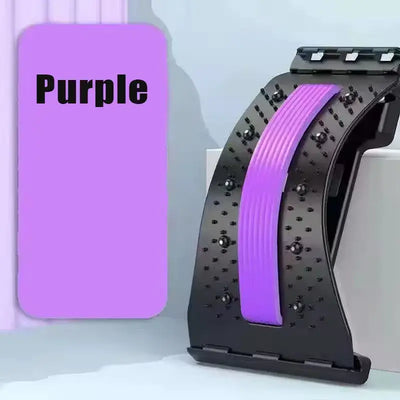 NevoMart Back Massager Lumbar Support Spine Pain Relief Stretcher