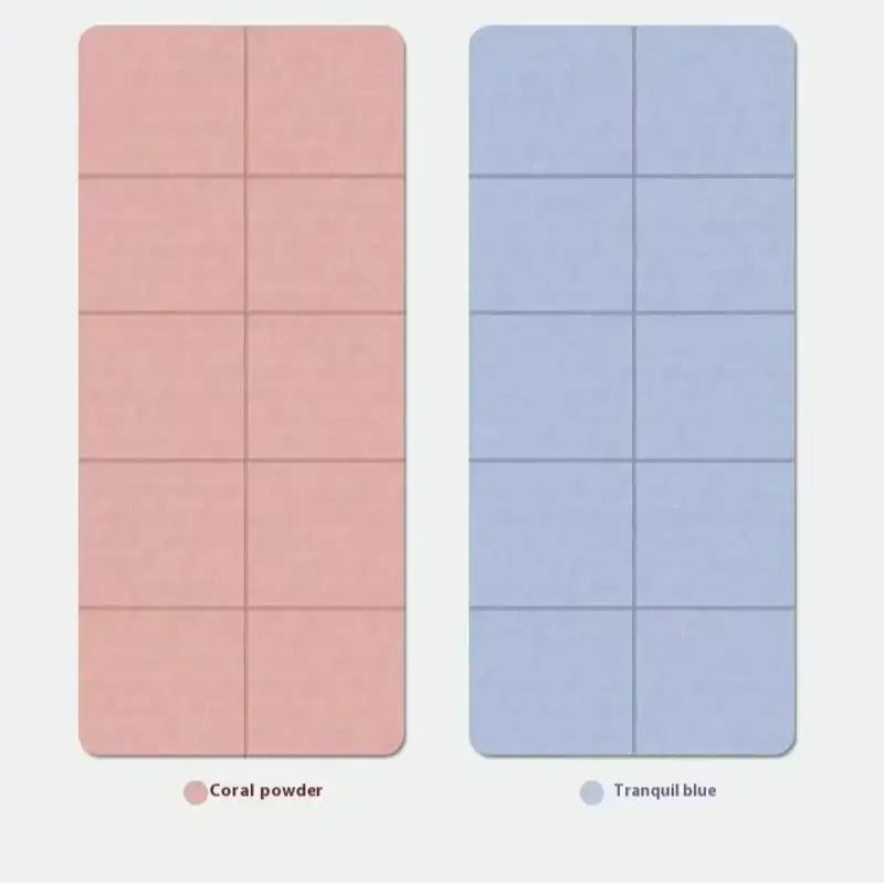 NevoMart Foldable Thick Fitness Mat for Yoga, Pilates, Home Workouts, and Floor Exercises