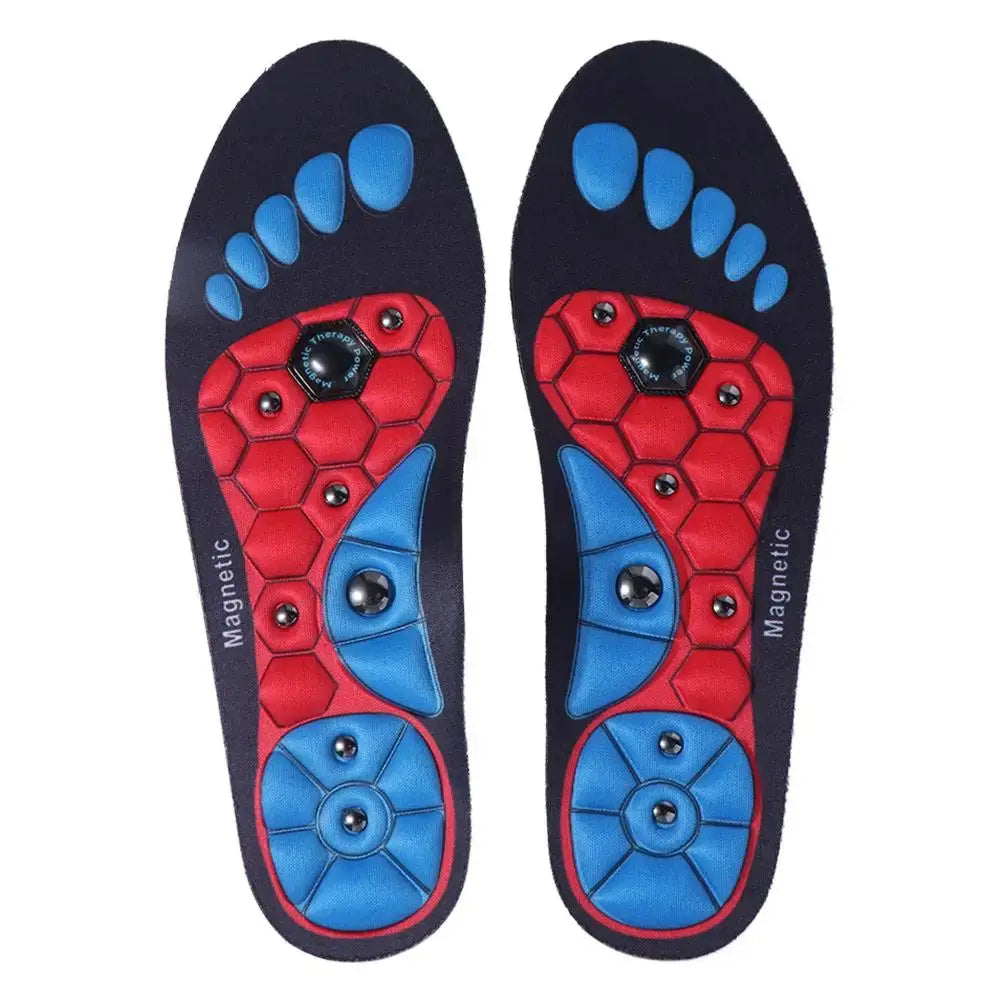 NevoMart Relaxation Foot Acupressure Massage Insoles – Magnetic Therapy Shoe Soles for Comfort & Blood Circulation