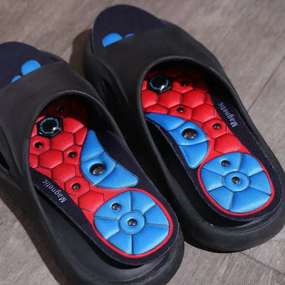 NevoMart Relaxation Foot Acupressure Massage Insoles – Magnetic Therapy Shoe Soles for Comfort & Blood Circulation