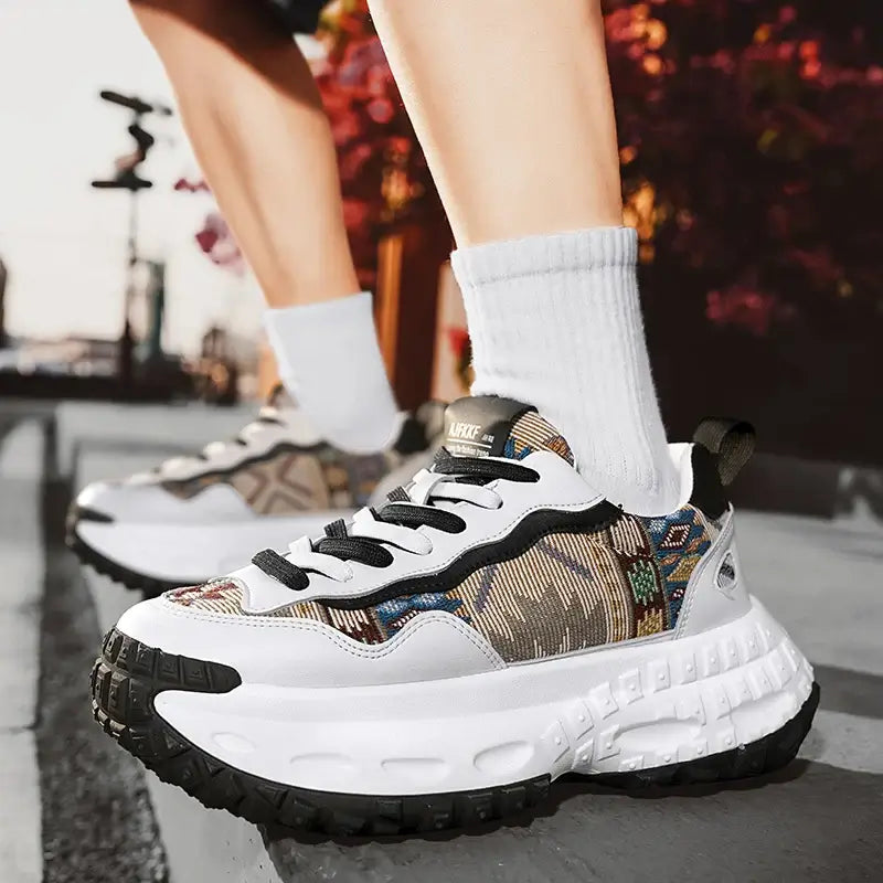 NevoMart Men’s Casual Tennis Shoes – Outdoor Sports Footwear Durable Autumn Winter Style