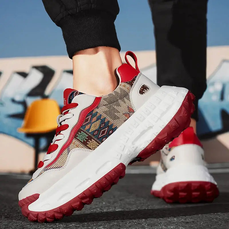 NevoMart Men’s Casual Tennis Shoes – Outdoor Sports Footwear Durable Autumn Winter Style