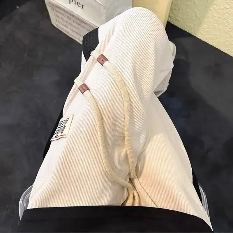 NevoMart Men’s Sweatpants – Korean Style Wide Leg Trousers