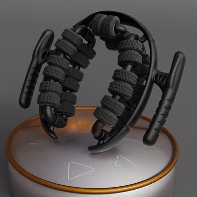 NevoMart Relax Ring Clamp Leg Massager 360° with 28 Wheel Body Massage for Calf Muscle Relief