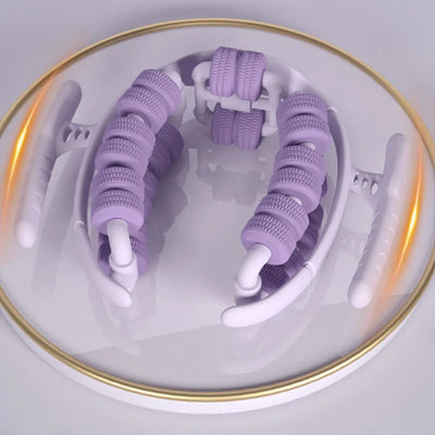 NevoMart Relax Ring Clamp Leg Massager 360° with 28 Wheel Body Massage for Calf Muscle Relief