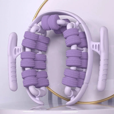 NevoMart Relax Ring Clamp Leg Massager 360° with 28 Wheel Body Massage for Calf Muscle Relief