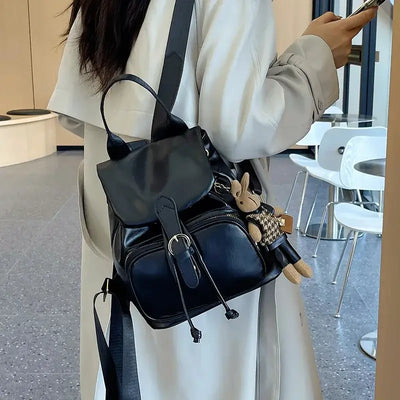 NevoMart Retro Backpack for Women – Fashionable Travel & School Bag