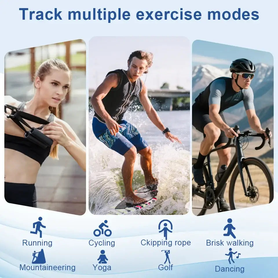 NevoMart Smart Fitness Ring with Heart Rate, Blood Oxygen, and Sleep Monitoring plus Charging Case for Men and Women