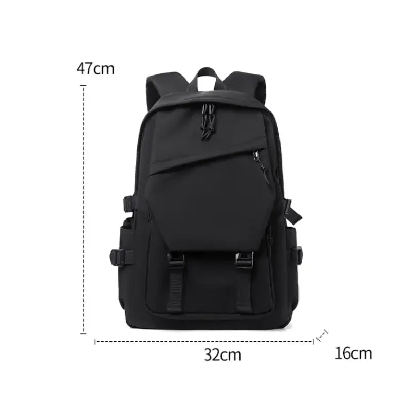 NevoMart Solid Color Backpack for Travel, School & Work