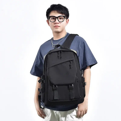 NevoMart Solid Color Backpack for Travel, School & Work