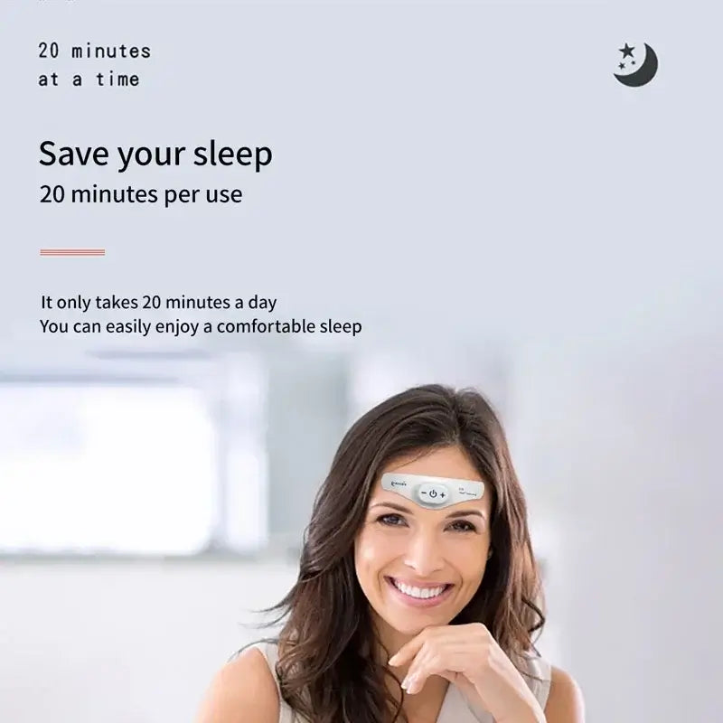 NevoMart TENS Sleeping Aid Electric Massager for Sleep, Headache & Migraine Relief