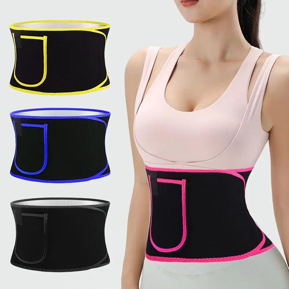 NevoMart Waist Trainer Belt for Women – Fat Burning Sauna Sweat Slimming Belt for Weight Loss and Waist Trimming
