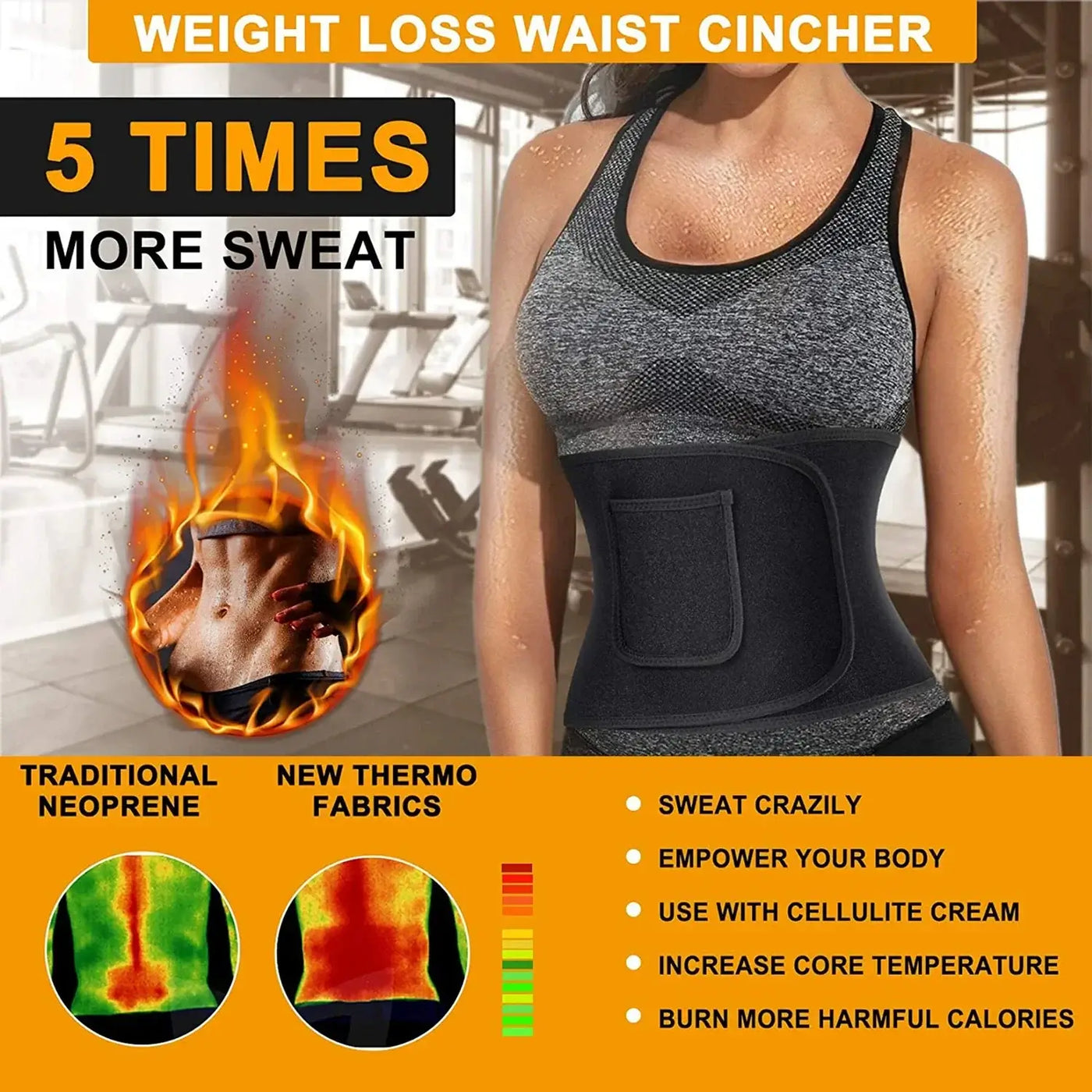 NevoMart Waist Trainer Belt for Men and Women – Slimming Corset Shapewear Girdle for Gym, Fitness, and Body Shaping