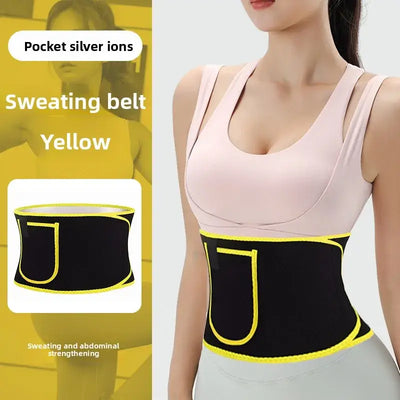 NevoMart Waist Trainer Belt for Women – Fat Burning Sauna Sweat Slimming Belt for Weight Loss and Waist Trimming