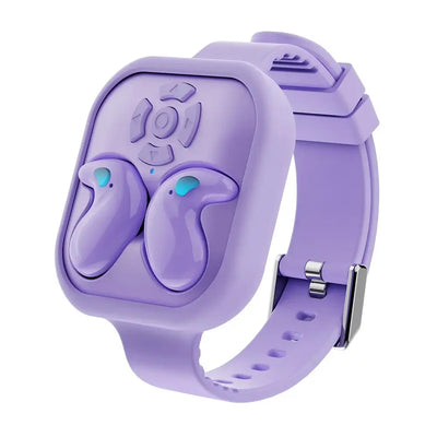 NevoMart Waterproof Bluetooth 5.4 Sleep Headset with Watch Strap Remote Control Mini Earphones