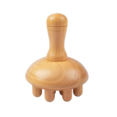 NevoMart Wooden Mushroom Massager for Full Body Muscle Pain Relief